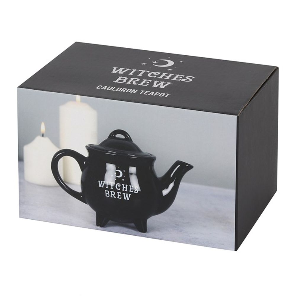 Witches Brew Black Ceramic Tea Pot - at Gift Moments