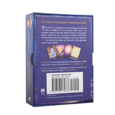 Gateway of Light Activation Oracle Cards - Tarot Cards at Gift Moments