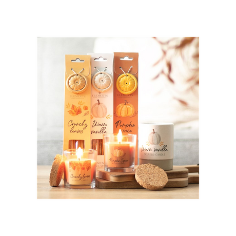 Warm Vanilla Autumn Candle - Candles at Gift Moments