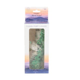 6in Ritual Wand Smudge Stick with White Sage, Abalone and Quartz