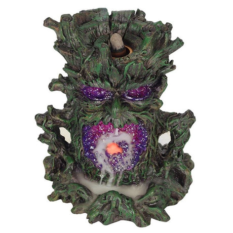 Dark Tree Man Backflow Incense Burner with Light - Incense Holders at Gift Moments