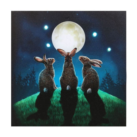 Moon Shadows Light Up Canvas Plaque by Lisa Parker - Wall Art at Gift Moments