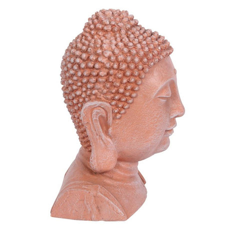 Terracotta Effect Buddha Head Ornament 41cm - Ornaments at Gift Moments