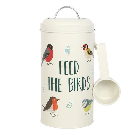 Feed the Birds Bird Seed Tin and Scoop - at Gift Moments