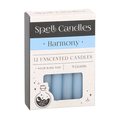 Pack of 12 Harmony Spell Candles - Candles at Gift Moments