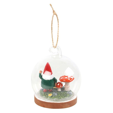 Gnome Garden Christmas Bauble - Christmas Decorations at Gift Moments