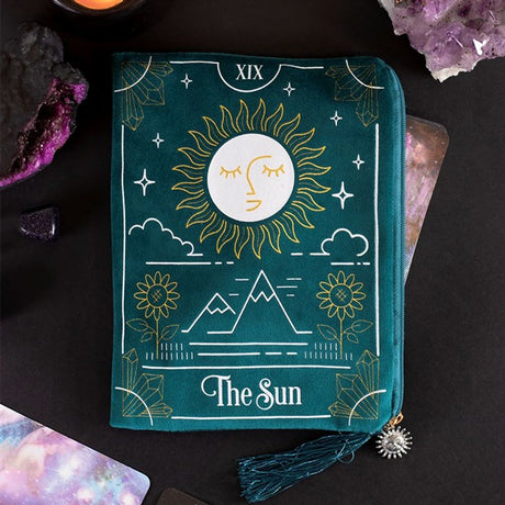 The Sun Tarot Card Zippered Bag - at Gift Moments