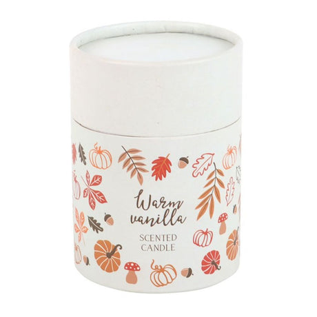 Autumn Leaves Warm Vanilla Candle - Candles at Gift Moments