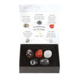 Scorpio Crystal Tumblestone Set - at Gift Moments