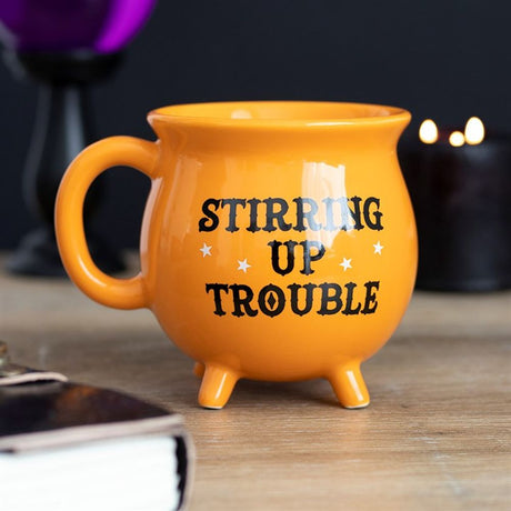 Stirring Up Trouble Cauldron Mug - Mugs at Gift Moments