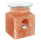 Cube Himalayan Salt Oil Burner - Oil & Wax Burners at Gift Moments