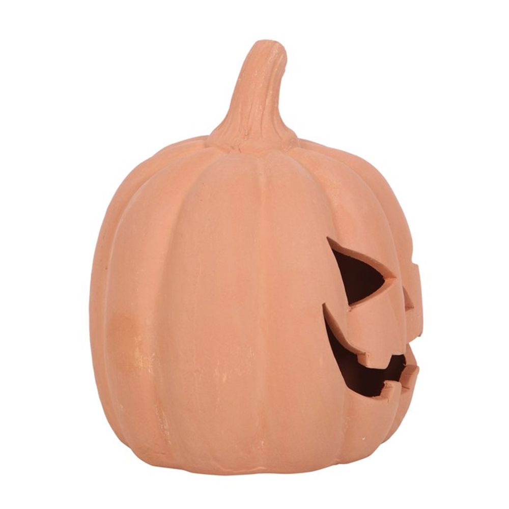 12.5cm Terracotta Pumpkin Ornament - Ornaments at Gift Moments