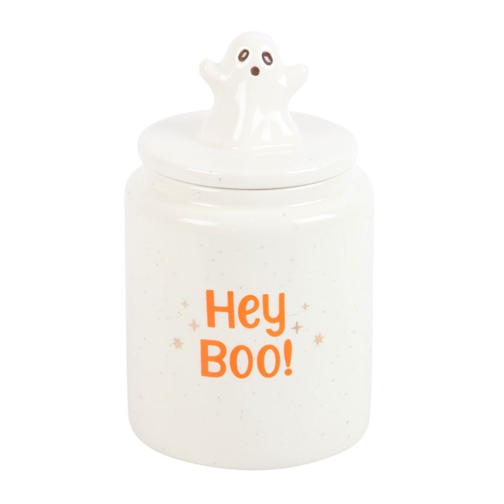 Hey Boo Ghost Storage Jar - Storage at Gift Moments