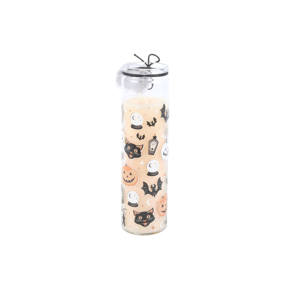 Spooky Spiced Pumpkin Tube Candle - Candles at Gift Moments