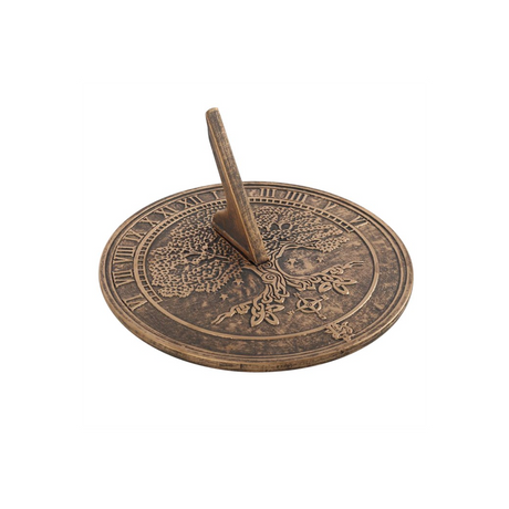 Tree Of Life Terracotta Sundial by Lisa Parker - at Gift Moments