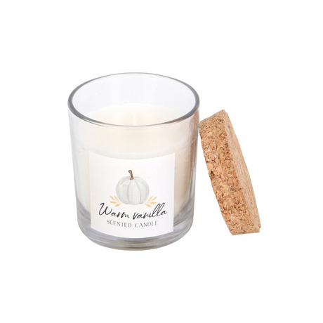 Warm Vanilla Autumn Candle - Candles at Gift Moments