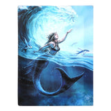 Water Element Sorceress Canvas Plaque by Anne Stokes