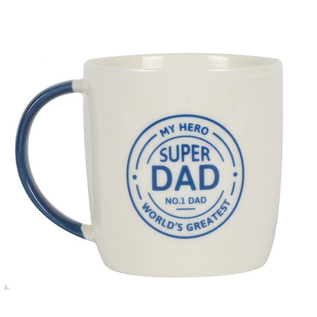 Super Dad Contemporary Mug: 2 - Mugs By Gift Moments