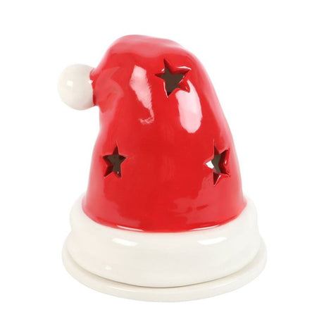 Santa Hat Incense Cone Burner and Tealight Holder - Oil & Wax Burners at Gift Moments