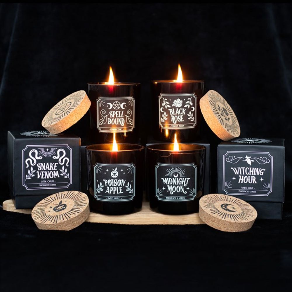 Set of 6 Midnight Ritual Candles - Candles at Gift Moments