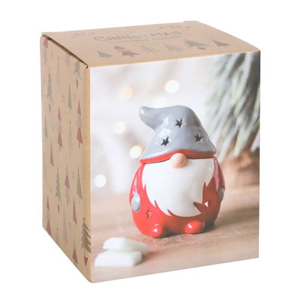 Red and Grey Gonk Oil Burner - Oil & Wax Burners at Gift Moments