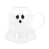 Ghost Shaped Glass Mug - Mugs at Gift Moments