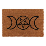 Natural Triple Moon Doormat - Doormats at Gift Moments