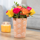 Large Terracotta Bee Pattern Plant Pot - Pots & Planters at Gift Moments