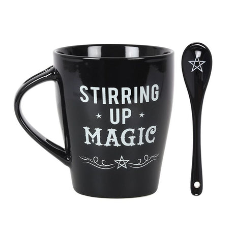 Stirring Up Magic Mug and Spoon Set - Mugs at Gift Moments