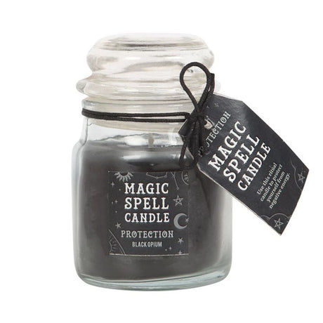 Opium Protection Spell Candle Jar - Candles at Gift Moments