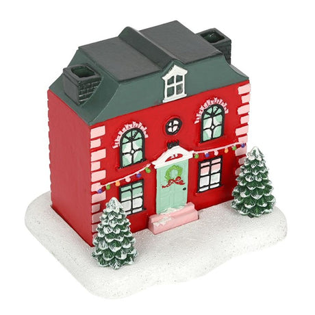 Christmas House Incense Cone Burner - Incense Holders at Gift Moments