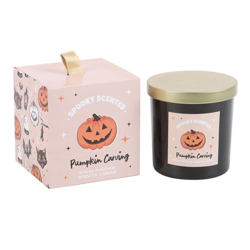 Pumpkin Carving Spiced Pumpkin Candle - Candles at Gift Moments