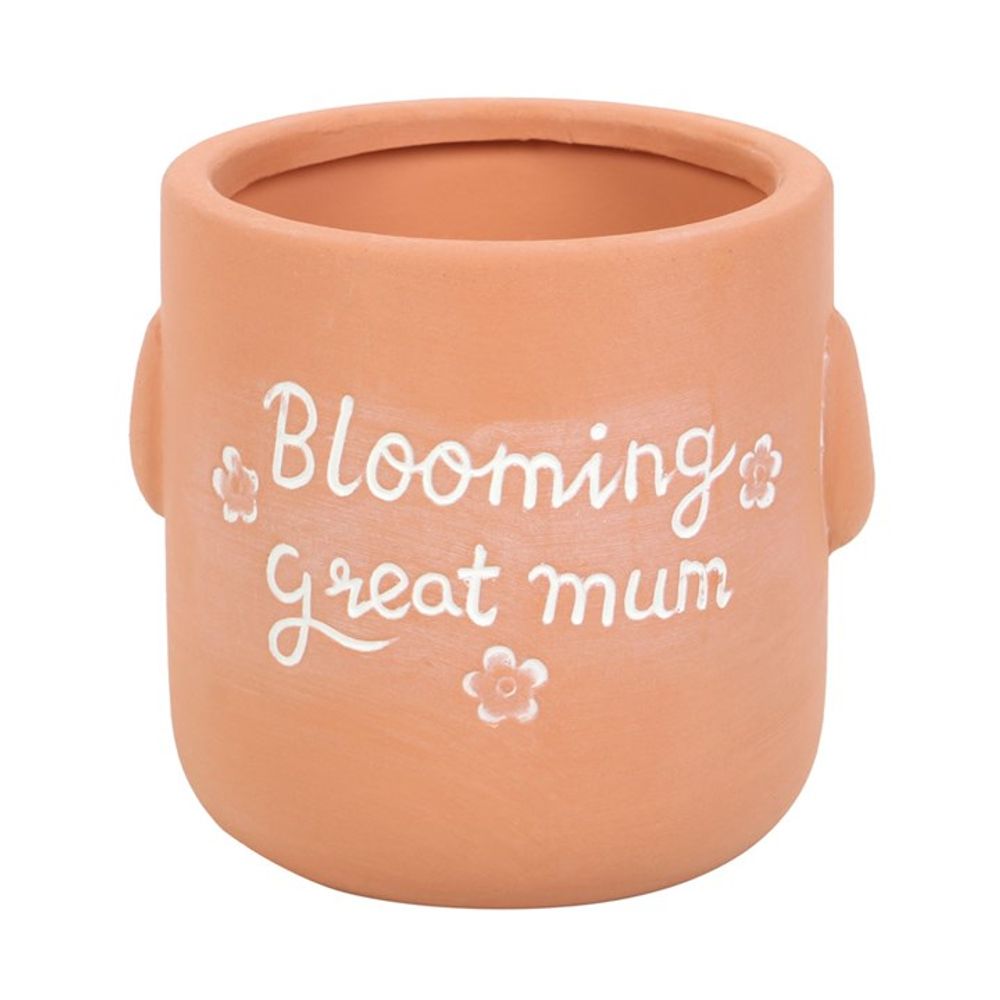 Blooming Great Mum Sitting Plant Pot Pal - Pots & Planters at Gift Moments