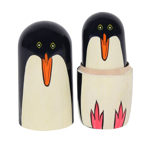 Unique Penguin Russian Nesting Doll Set - Ornaments at Gift Moments