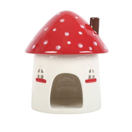 Mushroom House Oil Burner & Wax Warmer - Oil & Wax Burners at Gift Moments