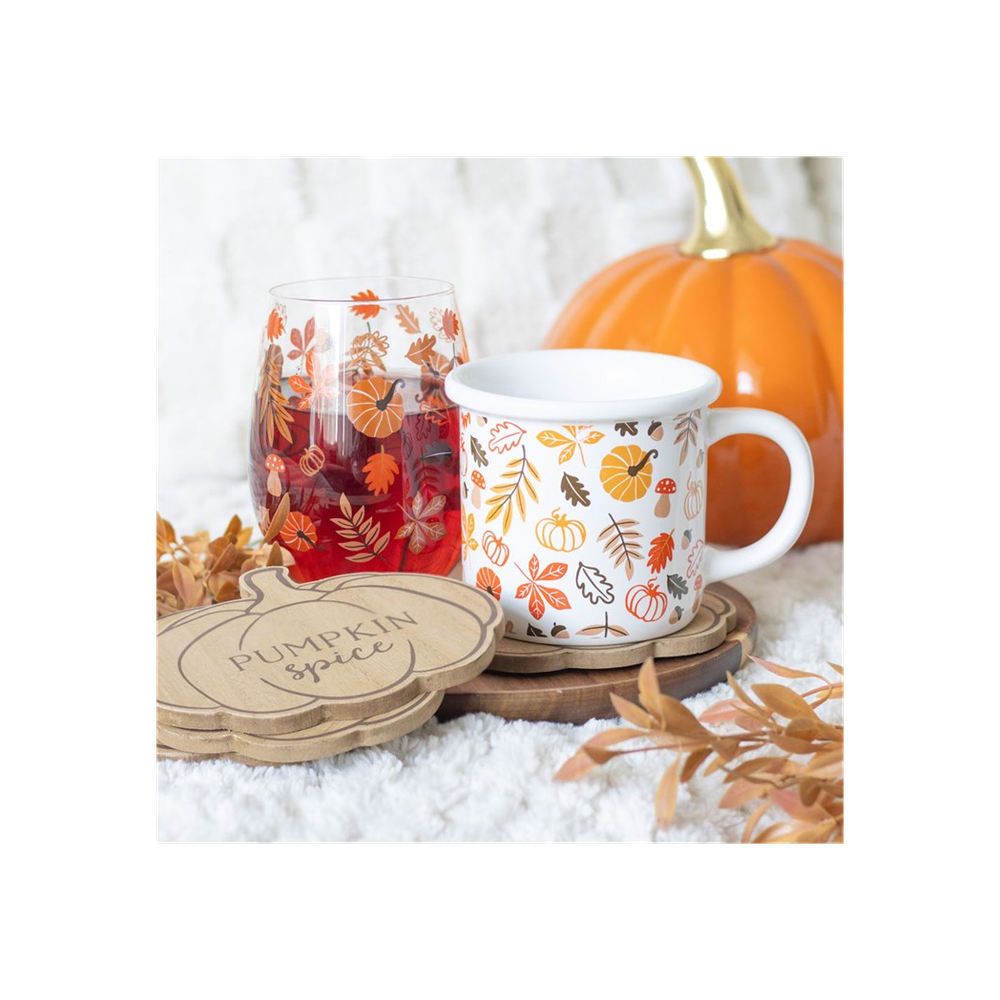 Pumpkin Spice Coaster Set - Coasters at Gift Moments