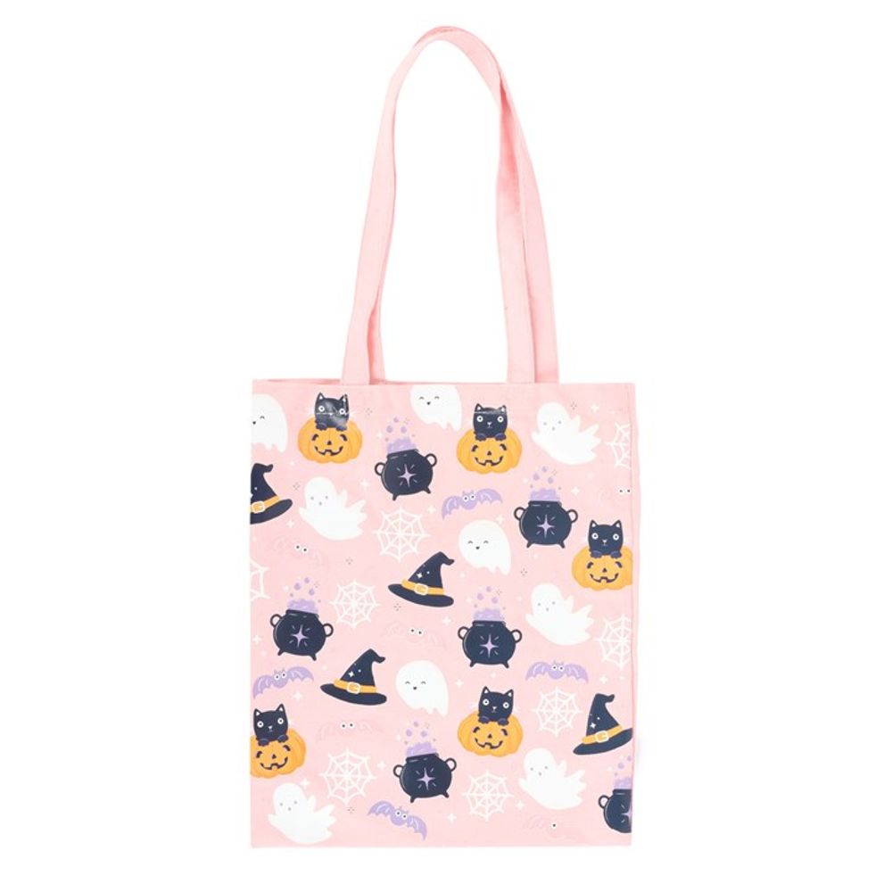 Cute Halloween Print Polycotton Tote Bag - at Gift Moments