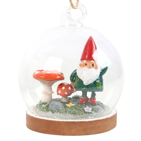 Gnome Garden Christmas Bauble - Christmas Decorations at Gift Moments