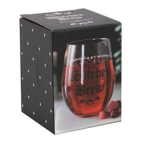 Witches Brew Stemless Wine Glass - Glassware at Gift Moments