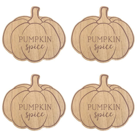 Pumpkin Spice Coaster Set - Coasters at Gift Moments