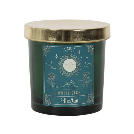 Sun White Sage Tarot Candle - Candles at Gift Moments