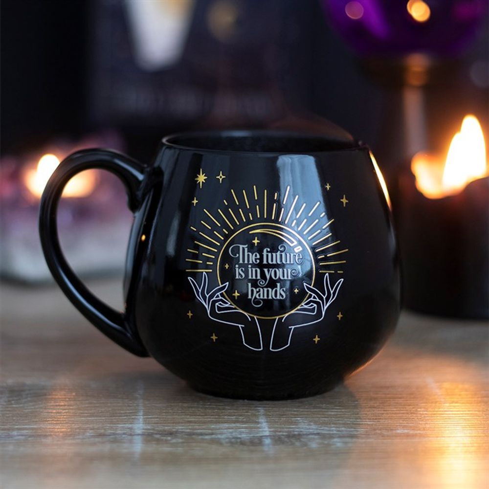 Black Fortune Teller Colour Changing Mug - Mugs at Gift Moments