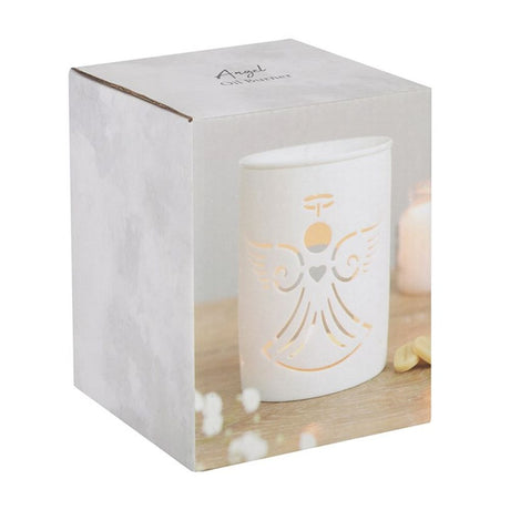 White Angel Cut Out Oil Burner - Oil & Wax Burners at Gift Moments