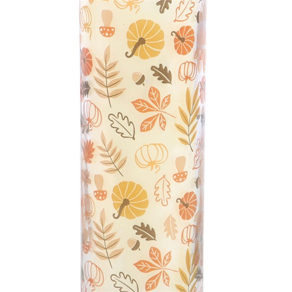 Autumn Leaves Pumpkin Spice Tube Candle - Candles at Gift Moments