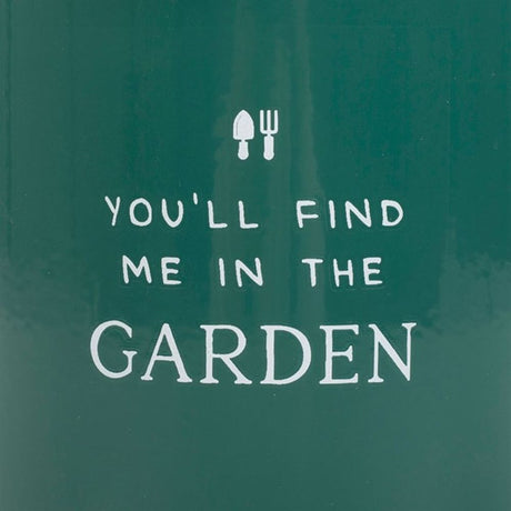 Garden Caffeine Fix Enamel Mug - Mugs at Gift Moments