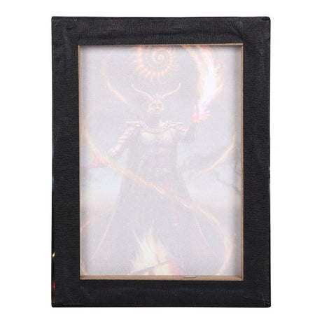 Fire Element Wizard Canvas Plaque by Anne Stokes - Wall Art at Gift Moments