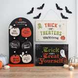 Trick or Treat Yourself Hanging Sign - Signs & Plaques at Gift Moments