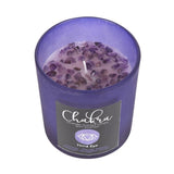 Third Eye Chakra Lavender Crystal Chip Candle - Candles at Gift Moments