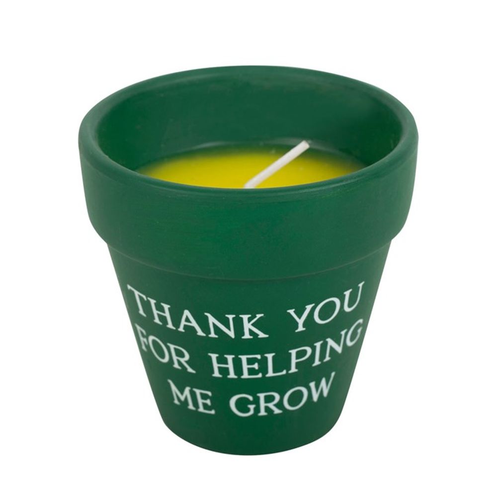 Thank You for Helping Me Grow Citronella Candle - Candles at Gift Moments