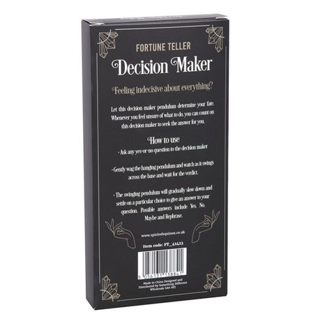 Pendulum Decision Maker - at Gift Moments